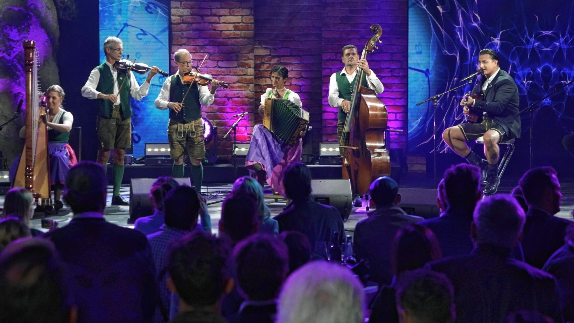 Knöpferlstreich live auf der Konzertbühne